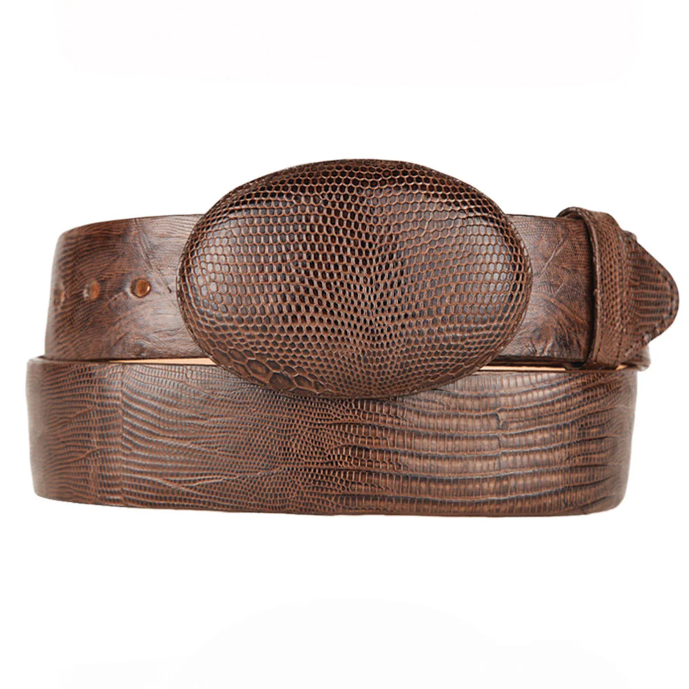 Mens Western Lizard Belts - Image 3